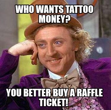raffle meme|funny cash meme.
